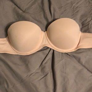 victoria secret PINK strapless bra.